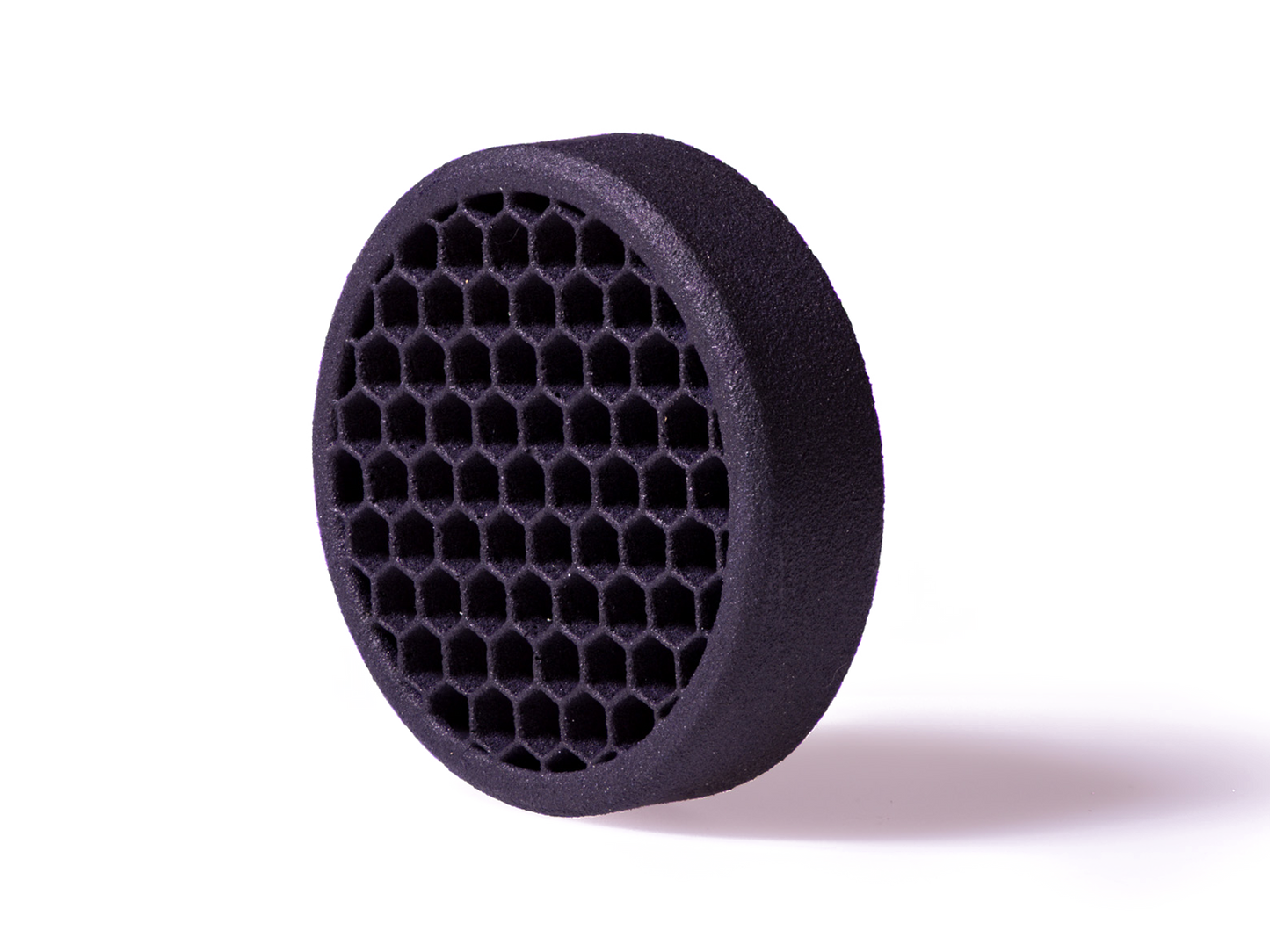 Close-up of honeycomb anti-reflection pattern on Romeo5 Gen 1