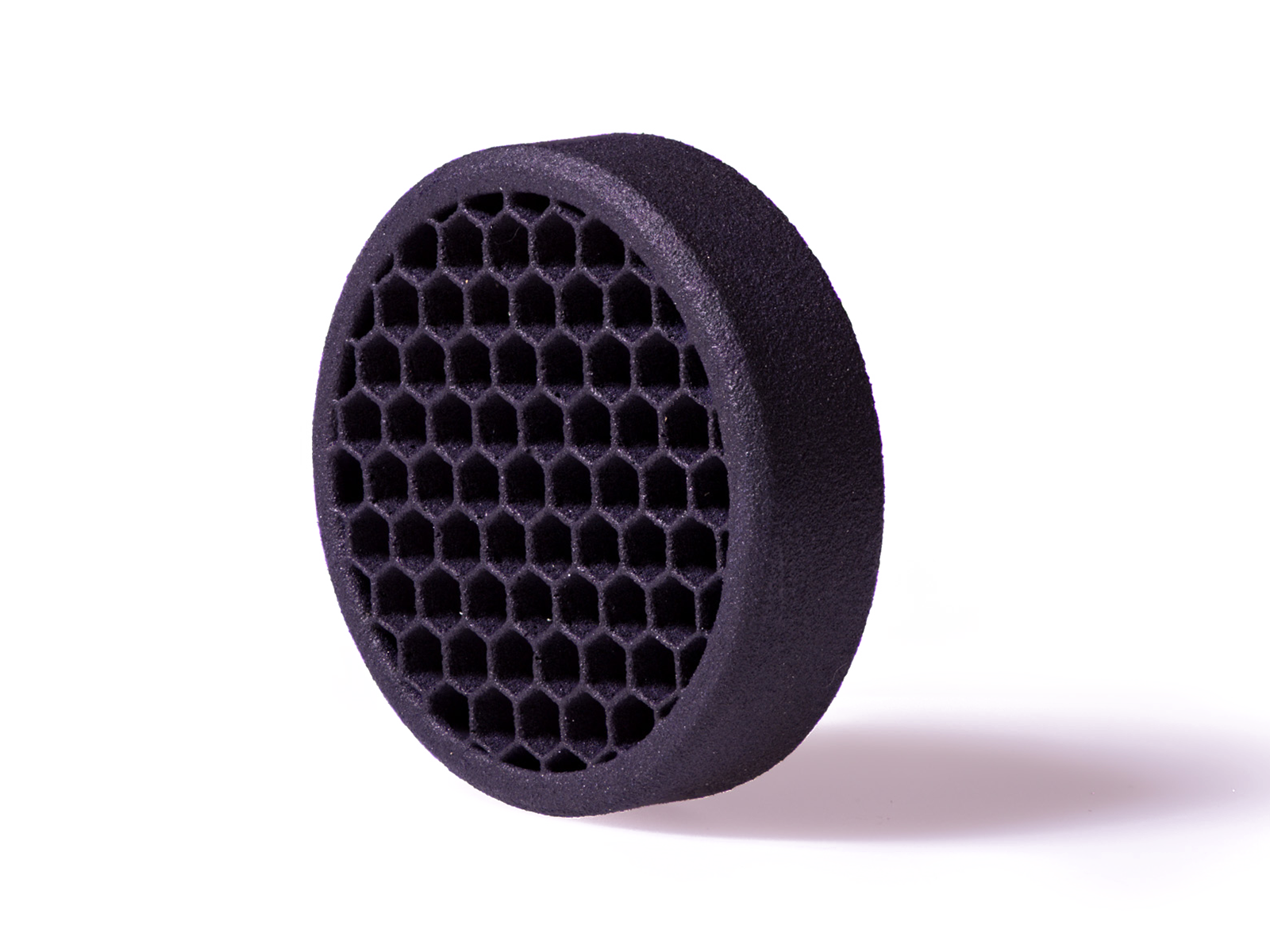 Close-up of honeycomb anti-reflection pattern on Romeo5 Gen 1